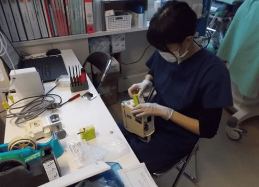 輸液ポンプ修理